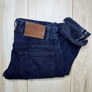Railcar Fine Goods Redline Selvedge Raw Blue Denim Slim Fit Jeans Mens 30x30 USA